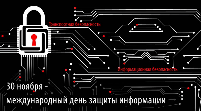 Открытка на Международный день защиты информации 30 ноября