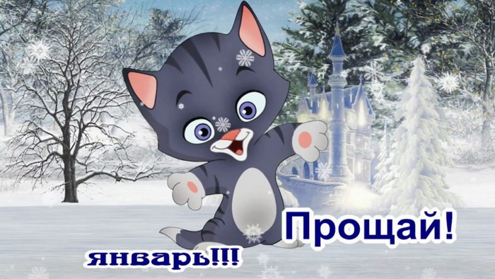 Январь, прощай